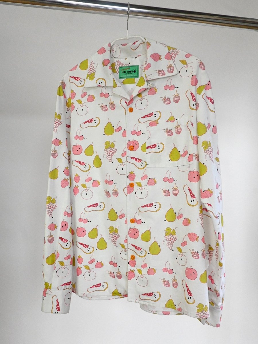 Camisa abotonada "Tutti-Frutti" - Blackberry