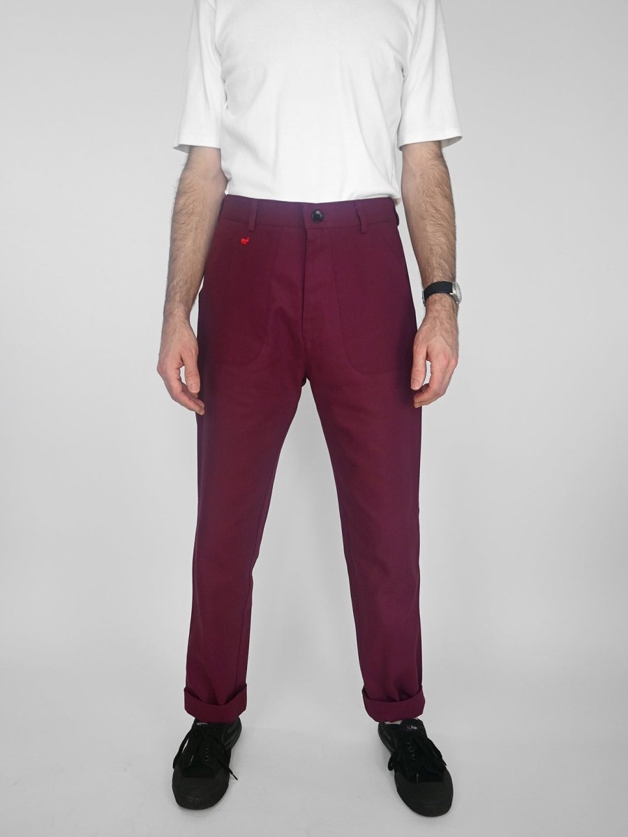 Pantalon de Travail "Fire Ant" - Sangria