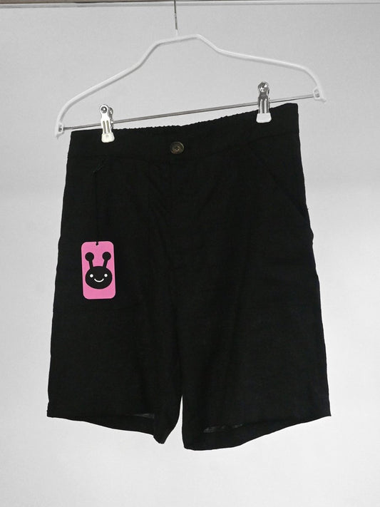 "Tutti Frutti" Linen Shorts - Blackberry (ONE-OFF)